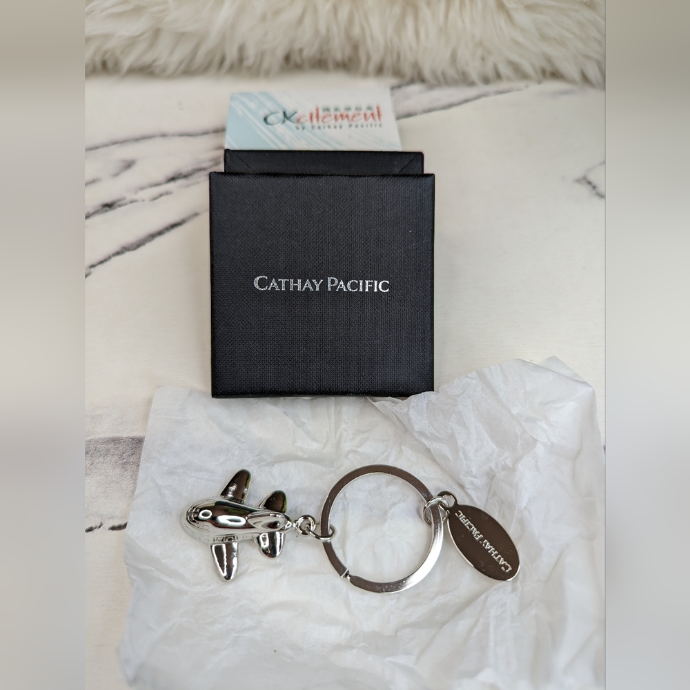 Cathay Pacific Metal Keychain